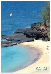 Lumahai Beach, Kauai, Hawaii Postkarte - Bild 1 von 2