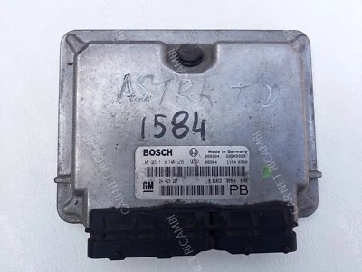 0281010267 BOSCH EDC15M1 GM 24417167 PB CENTRALINA MOTORE ECU OPEL ASTRA 2.0 DTI - Immagine 1 di 4