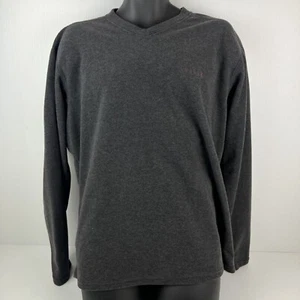 Paddy Palin Made in Australia Fleece Crew Neck Sweater Mens L Grey 61/73 - Picture 1 of 8