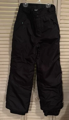 Youth Boys Champion Snow Winter Ski Pants Insulated Size Large 12-14 Black - Image 1 of 4