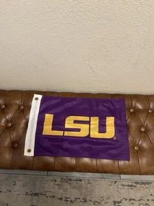 Louisiana State LSU Tigers Golf Cart Flag and Flagpole Mount Holder - Picture 1 of 1