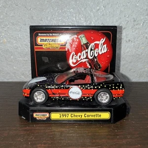 1997 Chevy Corvette Matchbox Coca-Cola Collectibles Car - Picture 1 of 4