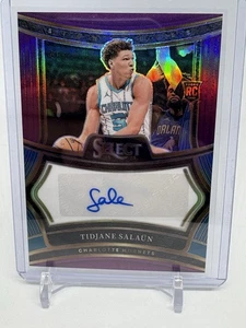 2024-25 Panini Select Tidjane Salaun RC Viola Prizm Auto /75 (E645) - Foto 1 di 4