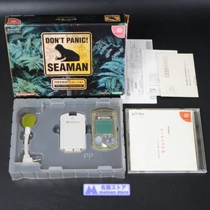 SEGA Dreamcast SEAMAN Visual Memory VMU HKT-7000 Mic Unit HKT-7200 Set NTSC-J - Picture 1 of 24