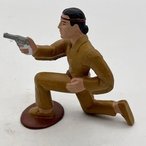 The Lone Ranger Tonto 1990 Palladium 4" Action Figures - Foto 1 di 4