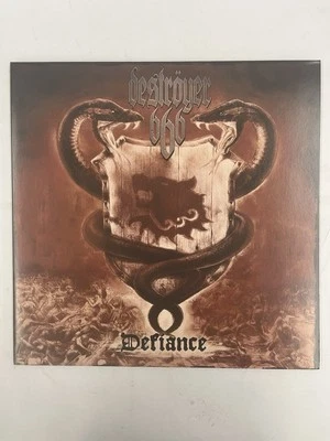 Deströyer 666 – Defiance - EX/VG+ ~ Gatefold, Clear Vinyl, Import - Image 1 of 4
