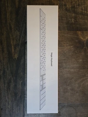 Apple Magic Keyboard White US English Layout New In Box - Image 1 of 4