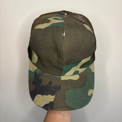 De Colección Gorra de Caza Camuflada Snapback Malla Camionero Sombrero Verde Talla Única Unisex Adulto Foto 1 de 4