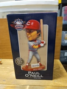 Paul O'Neill Cincinnati Reds Hall of Fame Bobblehead 2015 1990 World Series - G3 - Bild 1 von 6