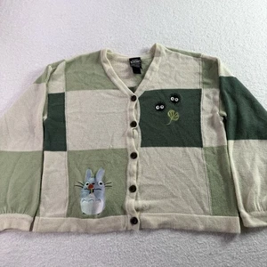 Studio Ghibli Totoro Patch Strickjacke Creme Gr. L Her Universe Cottagecore - Bild 1 von 8