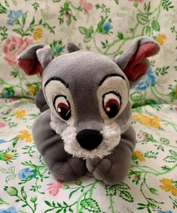 Authentic Disney Store Lady & The Tramp TRAMP 7" Soft Plush Stuffed Toy Beanbag - Picture 1 of 10