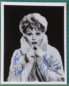 Lucille Ball handsigniert 8x10" Autogramm Auto Foto Photo Love Lucy .. - Bild 1 von 2
