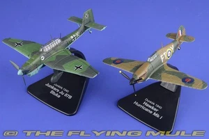 Atlas Editions 1:72 Hurricane vs Ju 87 2-Piece Set - Picture 1 of 8