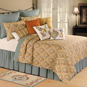 Mandalay Cotton Quilt Set  - Reversible and Machine Washable - Picture 1 of 4