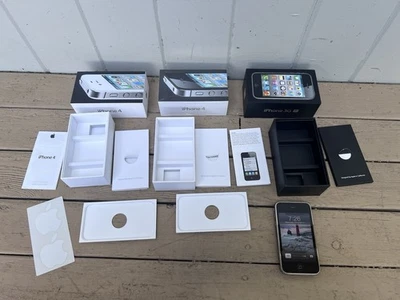De colección Apple iPhone 3GS Negro 8GB Caja Coleccionista Lote A1303 4 16gb Blanco Foto 1 de 4