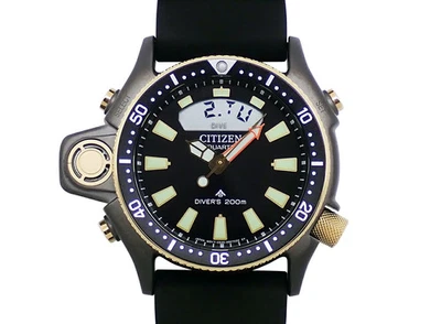 Wristwatch Citizen JP2008-06E Promaster Marine Black quartz watch - image 1 of 4
