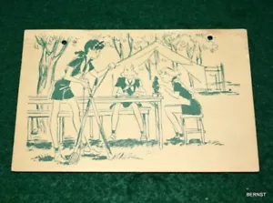 VINTAGE 1940 GIRL SCOUT POSTCARD - - Picture 1 of 4