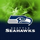 Kr Strikeforce On Fire Nfl Team Bowling Towel Seattle Seahawks Blue Green