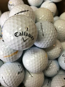 Callaway Warbird/ Warbird Plus... 6 Dozen Near Mint AAAA Used Golf Balls - Picture 1 of 5