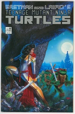 Teenage Mutant Ninja Turtles #13, FN, 1st appearance Jhanna, Mirage 1988, TMNT - Image 1 of 4
