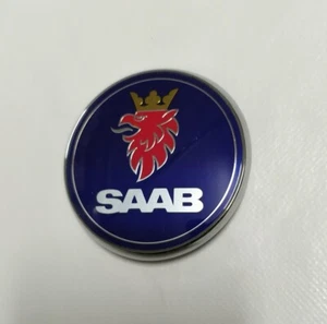 SAAB BONNET HOOD LOGO BADGE EMBLEM 93 95 9-3 9-5 12844161 12769686 9440 9600 - Picture 1 of 3