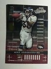 Mike Anderson 2001 Playoff Absolute Memorabilia Football Card # 29 D1541