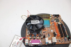 Abit I-45CV Motherboard w/ Intel Core 2 Duo E4600 2.4GHz 4GB Ram - Picture 1 of 4