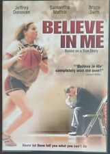 Believe In Me (DVD, 2007, Widescreen) Based on Jim Keith & The Lady Cyclones VGC