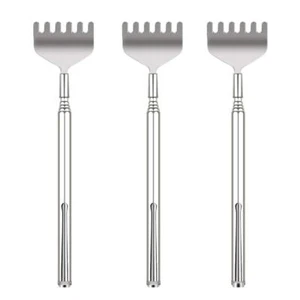 "YIMICOO Extendable Back Scratcher for Men 3 Pack Portable Telescopic Metal B... - Picture 1 of 7