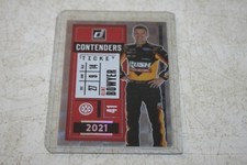 2021 Donruss Racing CLINT BOWYER Retail Exclusive CHECKERS Contenders Card CON15