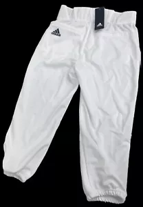 NEU MIT ETIKETT Adidas Icon Pro KLP Baseballhose, weiß, Größe Erwachsene Medium - Bild 1 von 3