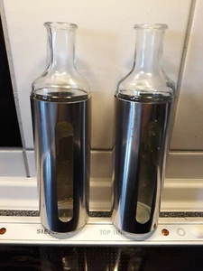 2 Glasflaschen für Essig & Öl, je 500 ml - Bild 1 von 6