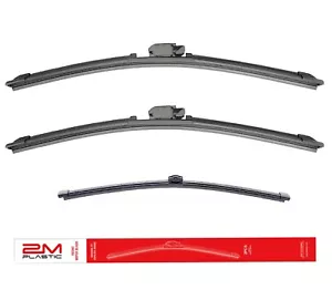 Front and Rear Wiper Blades For BMW X2 2018-2023 24" 20" All Season - Foto 1 di 3