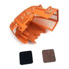 Durable Orange Engine Cover Air Filter Combo for Stihl FC75 FS85 FS80R Trimmer