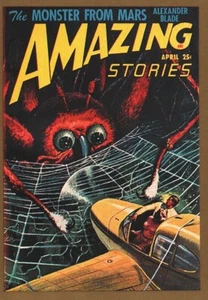 Tarjeta coleccionable Amazing Stories #46, "Classics Pulps" - Imagen 1 de 2