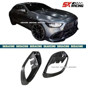 Carbon Fiber Front Bumper Air Vent Fits 2019-2023 Mercedes Benz AMG GT43 GT50 53 - Bild 1 von 16