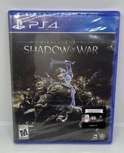 Middle-Earth: Shadow of War PS4 Playstation 4 BRAND NEW FACTORY SEALED