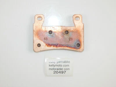 Almohadilla de freno pinza OEM HONDA 2002-06 RVT1000R 2001-03 CBR600F4I 2003-04 CBR600RR Foto 1 de 3