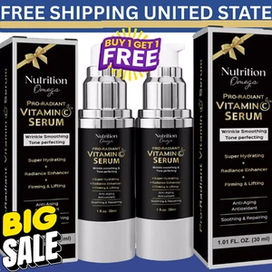 Vitamin C Serum for Women over 70: Niacinamide, Vitamin C, Hyaluronic Acid - US - Picture 1 of 10