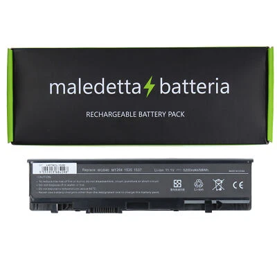 MB DISTRIBUZIONE Batteria POTENZIATA 10.8-11.1V 5200mAh per Dell Studio 1555