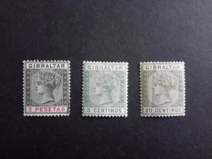 stamps Gibraltar 1889 - Picture 1 of 2