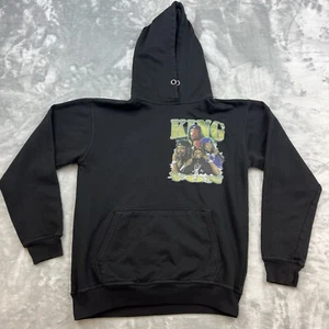 Hard Turn King Von Sweatshirt Herren Größe Medium Schwarz Grafikdruck Lil Durk - Bild 1 von 7