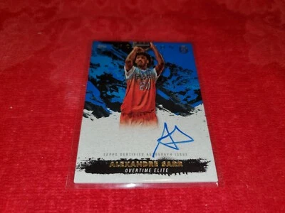 2021 TOPPS INCEPTION OTE OVERTIME #IAPC-AS ALEX  SARR TRUE RC AUTO BLUE  12/25 - Image 1 of 2