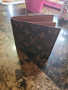 Louis Vuitton Bi Fold Wallet, Dual I.D. Spots Never Used Mint Condition!! - Picture 1 of 6