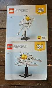 LEGO Creator 3 in 1 Weltraum Astronaut & Raumschiff 31152 Anleitungen nur Anleitung - Bild 1 von 1