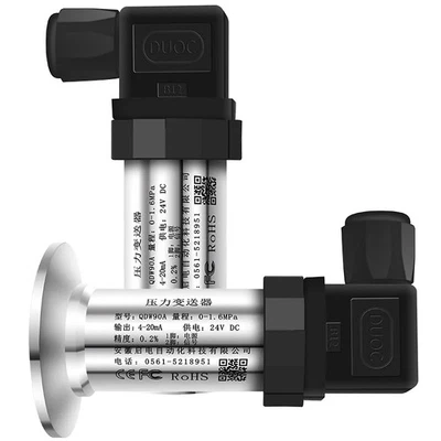 Sanitary Pressure Transmitter 50.5 Clamp Food Grade 4-20mA 0-10V Sensor IP65 - Image 1 of 4