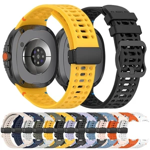 Cinturino Silicone Traspirante per Galaxy Watch 8 40/44mm & 8 Cinturino Classico 46mm - Foto 1 di 35