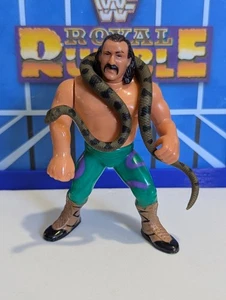 WWF Hasbro Jake The Snake mit Damien - WWE LJN Titan Sports Vintage  - Bild 1 von 7