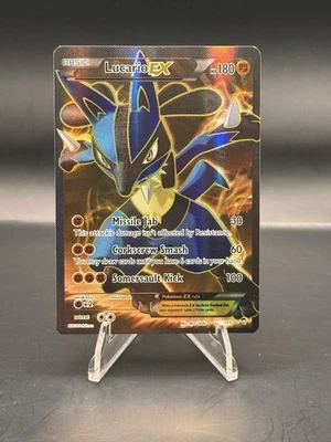 Lucario EX (107 Full Art) 107/111 XY - Furious Fists Holo - Image 1 of 2