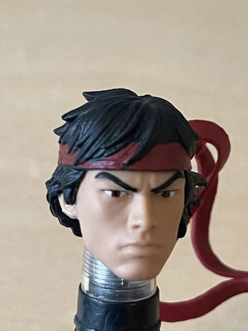 Marvel Legends 6" Shang Chi (HEAD ONLY) (MINT) (Demogoblin) SPIDER-MAN Cover